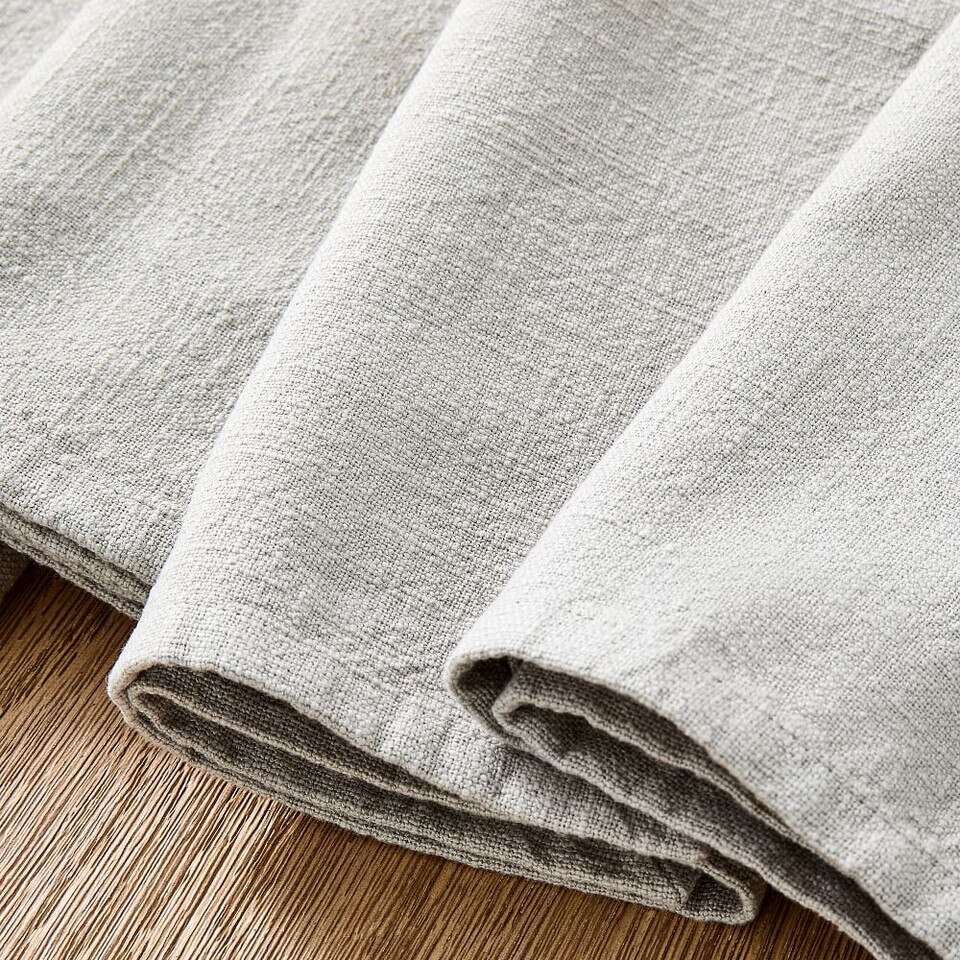 Slub Cotton Napkins (Set of 4) West Elm UK